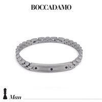 Bracciale Boccadamo Uomo in Acciaio ABR642N - ABR642N